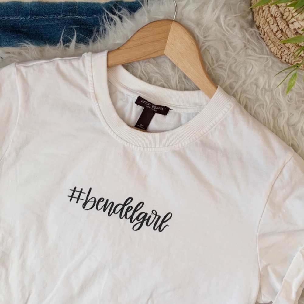 henri bendel | #BendelGirl Crew Neck Tee Shirt